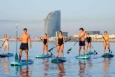 Aprender a hacer paddle surf en Barcelona con la Escuela Eswell