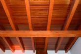 Los paneles sndwich para cubierta con acabado de madera de Caliplac