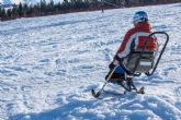 Travegali pone a disposici�n el deporte adaptado, las pistas de esqu� adaptadas
