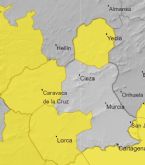 Aviso amarillo en el campo de Cartagena y Mazarrón, Valle del Guadalentín, Lorca y Águilas Aviso amarillo en el campo de Cartagena y Mazarrón, Valle del Guadalentín, Lorca y Águilas