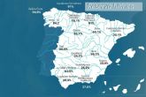 La reserva hídrica espanola se encuentra al 50,9 por ciento de su capacidad