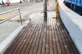 Abadecom, suministro e instalacin de pasarelas de playa de plstico reciclado