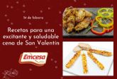 Los productos de Emcesa para una excitante y saludable cena de San Valentn