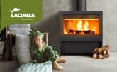 Nueva estufa de lena LUGO de LACUNZA