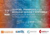 La FP protagonista VIP en la III jornada sobre la innovacin en Transporte y Movilidad Segura y Sostenible