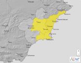 Meteorologa exiende el aviso amarillo por tormentas al Campo de Cartagena y Mazarrn
