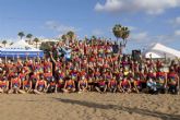 Jugar como verdaderos profesionales con el club de vley playa Net 7