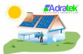 Ventajas de instalar placas solares en el hogar, por ADRATEK