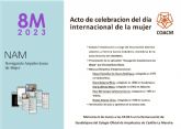 El COACM celebrar� el 8M con un acto abierto al p�blico en su Demarcaci�n de Guadalajara