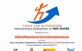 San Javier acoge un nuevo grupo del programa 100 X 100 Activación, de ayuda a la búsqueda de empleo
