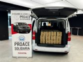 Toyota Espana pone en marcha de nuevo 'Proace Solidaria' y recauda m�s de 1.250 raciones de comida para los m�s necesitados