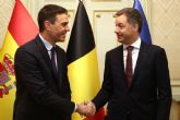 El presidente Sánchez y el primer ministro belga se reúnen en el marco de la gira preparatoria la presidencia espanola
