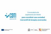 Ciencia e Innovacin lanza la convocatoria para constituir una sociedad mercantil de terapias avanzadas