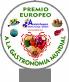 Pr�xima entrega del premio Europeo a la Gastronom�a Mundial