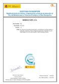 Bemasa contina su compromiso medioambiental y registra la huella de carbono del ano 2021