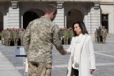 Margarita Robles preside el acto de despedida del III Curso de Formacin Bsica de militares ucranianos en Toledo