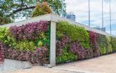 Reinventar los espacios al aire libre. Jard�n vertical artificial para exterior con JardinVertical