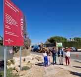 Fomento realiza obras de rehabilitacin del firme en la carretera que une Los Trragas y Lo Romero