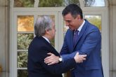 El presidente del Gobierno traslada al secretario general de Naciones Unidas el apoyo de Espana para poner fin a la agresión rusa en Ucrania