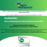 SPG Certificaci�n invita a participar en Expofranquicia 2023