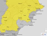 Para esta tarde, aviso amarillo por lluvia y tormentas en Noroeste, Altiplano y Vega del Segura
