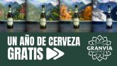 Cervezas Gran Va ofrece la posibilidad de conseguir un ano de cerveza gratis