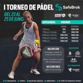 SafeBrok presenta el I Torneo de Pdel SafeBrok en Cdiz, Espana