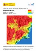 El nivel de riesgo de incendio forestal previsto para hoy martes, 11 de julio, es extremo o muy alto en el interior de la Regin