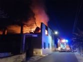 Incendio en una vivienda en Las Torres de Cotillas