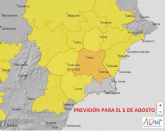 Se inicia agosto con buena parte de la Regin de Murcia con avisos por altas temperaturas