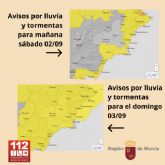 Meteorologa avisa de lluvias de hasta 25 litros en una hora y tormentas a partir de maana tarde y hasta el domingo