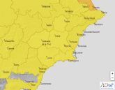 Meteorologa adelanta y ampla los avisos por lluvias (hasta 20 litros en una hora) y tormentas para maana viernes