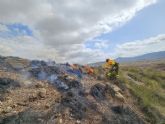 Conato de incendio forestal declarado en El Tolle (Abanilla)