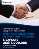 Worksport firma un acuerdo a largo plazo con un cliente para un producto de la f�brica de EE.UU