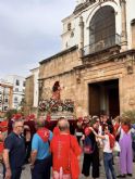 Más de un millar de peregrinos de Totana llegan a Mérida acompañados por la imagen de Santa Eulalia - Foto 10