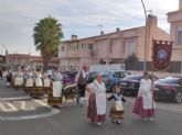 Más de un millar de peregrinos de Totana llegan a Mérida acompañados por la imagen de Santa Eulalia - Foto 25