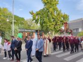 Más de un millar de peregrinos de Totana llegan a Mérida acompañados por la imagen de Santa Eulalia - Foto 26
