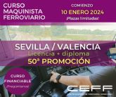 CEFF lanza un nuevo curso de maquinista ferroviario en 2024