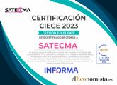 SATECMA obtiene el certificado CEIGE a la gestin excelente