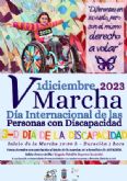 La V Marcha por el Día Internacional de las Personas con Discapacidad unirá a Mazarrón por la Inclusión y el Respeto
