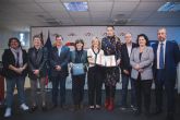 Pilar Alegría asiste a la firma del acuerdo sobre el contenido del Convenio Colectivo de la Liga Femenina Endesa de baloncesto