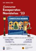 El Ayuntamiento de Mazarrn y ACOMA lanzan el XX Concurso de Decoracin de Escaparates de Navidad 2023 para impulsar el comercio local