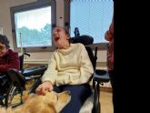 ORPEA Madrid Mirasierra celebra San Ant�n con ocio asistido con perros para pacientes con dano neurol�gico