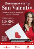 San Valentín en Mazarrón: hasta 1.500 euros en vales en la nueva campaña de apoyo al comercio local