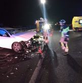 Fallece la conductora de un turismo al colisionar con otro en la autov�a A-7, en Alhama
