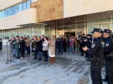 Minuto de silencio en apoyo a la Guardia Civil