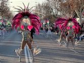 El desfile de comparsas cerr ayer domingo el Carnaval de Santiago de la Ribera