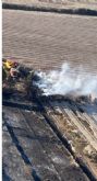 Incendio agrícola en Las Cabezuelas, Alhama de Murcia