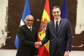 Pedro Sánchez recibe al presidente de Cabo Verde, José María Neves