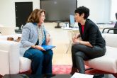 Elma Saiz se rene con la jefa de Misin en Espana de la OIM y con la representante de ACNUR en Espana